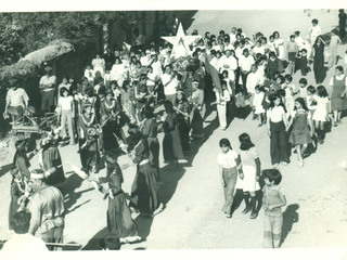 Procesión de la virgen de la Purísima de Huana