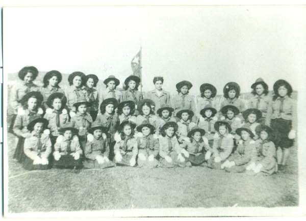 Grupo scout de la Escuela Vocacional de Ancud