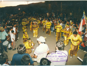 Baile ante la virgen del Carmen