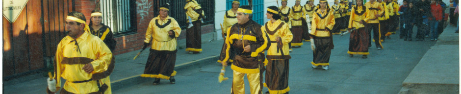 Procesión de la virgen del Carmen