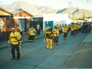 Procesión de la virgen del Carmen