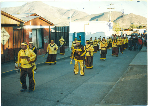 Procesión de la virgen del Carmen