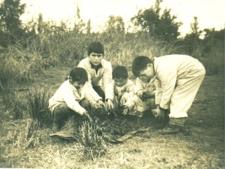 Alumnos de la Escuela de  Choroihue