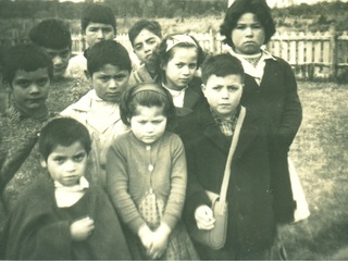 Niñas y niños de la Escuela de Choroihue