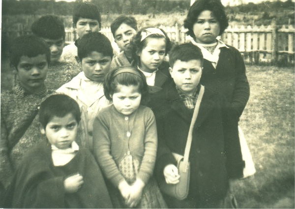 Niñas y niños de la Escuela de Choroihue