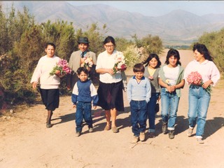 Rumbo al cementerio de Algarrobito