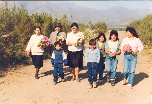 Rumbo al cementerio de Algarrobito