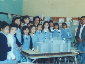 Exposición de trabajos escolares