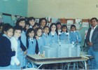 Exposición de trabajos escolares