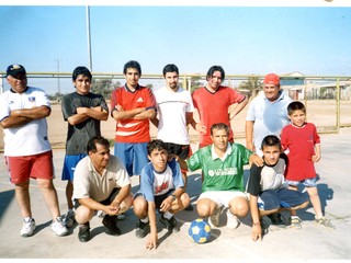 Equipo de baby- fútbol en La Cantera