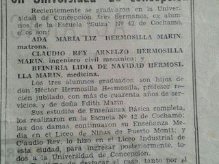 Familia de Cochamó destacada en la prensa