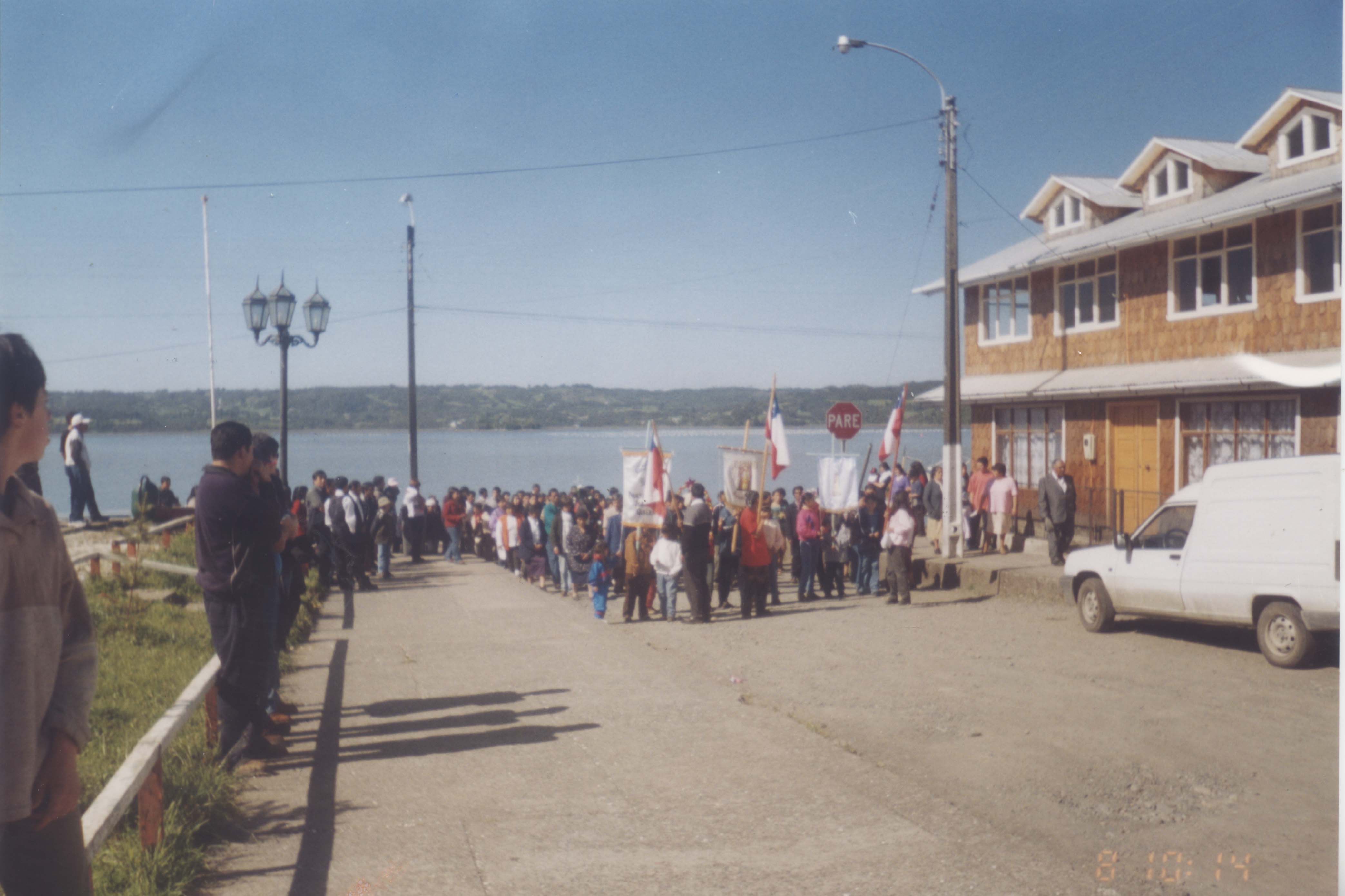 Procesión en Quemchi Procesión en Quemchi