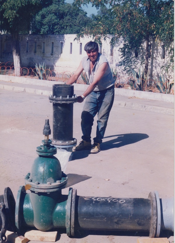 Renovación de agua potable en Requinoa