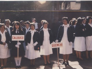 Voluntarias de la Cruz Roja