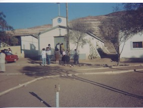 Cierre de la capilla de Churrumata