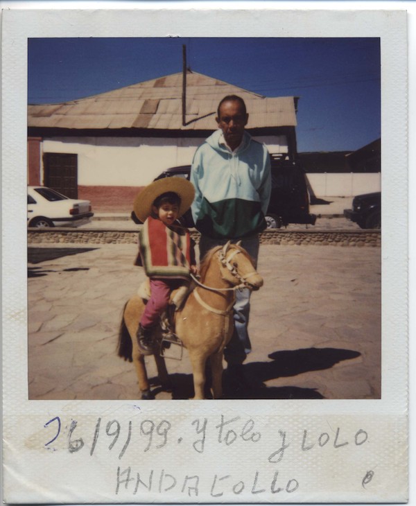 Paseo en la plaza de Andacollo