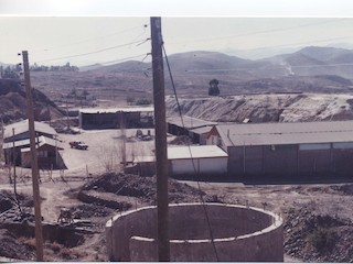 Planta para moler oro en Churrumata