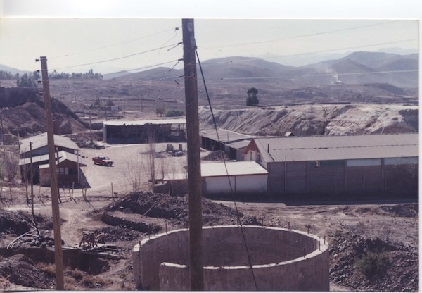 Planta para moler oro en Churrumata