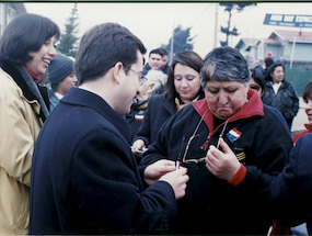 Inauguración de la calle Perú