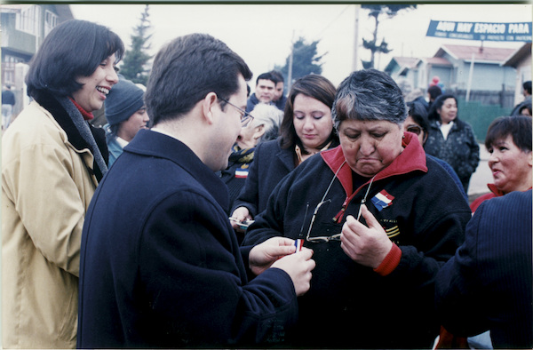 Inauguración de la calle Perú