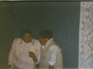 Discusión entre dirigentes vecinales Discusión entre dirigentes vecinales
