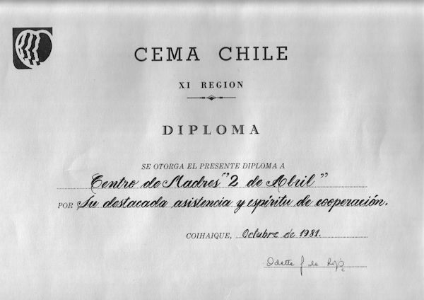 Diploma Cema Chile