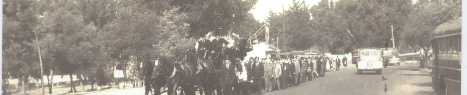 Cortejo fúnebre en Valparaíso