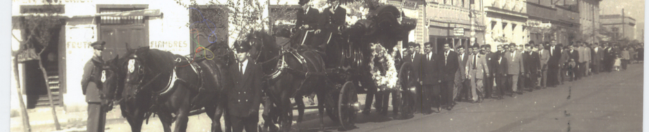 Camino al cementerio