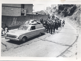 Funeral en Playa Ancha