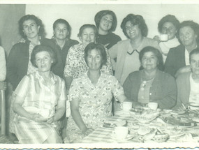 Socias del centro de madres Las Palmeras