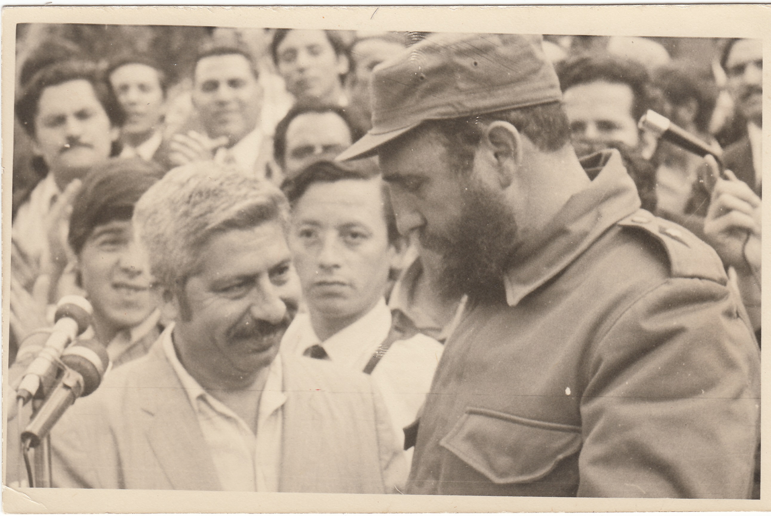  Fidel Castro en la Central Unitaria de Trabajadores