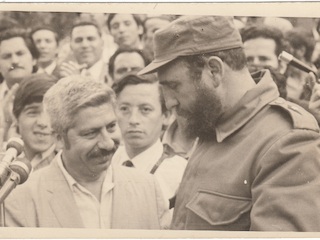  Fidel Castro en la Central Unitaria de Trabajadores