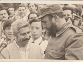  Fidel Castro en la Central Unitaria de Trabajadores