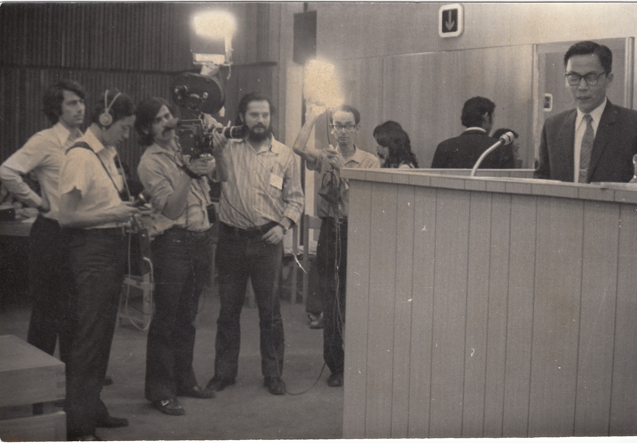 Filmación de la Asamblea Sindical Mundial Filmación de la Asamblea Sindical Mundial