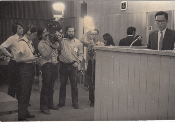 Filmación de la Asamblea Sindical Mundial Filmación de la Asamblea Sindical Mundial