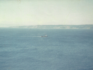 Vista de la bahía de Quintero