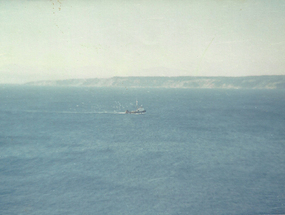 Vista de la bahía de Quintero