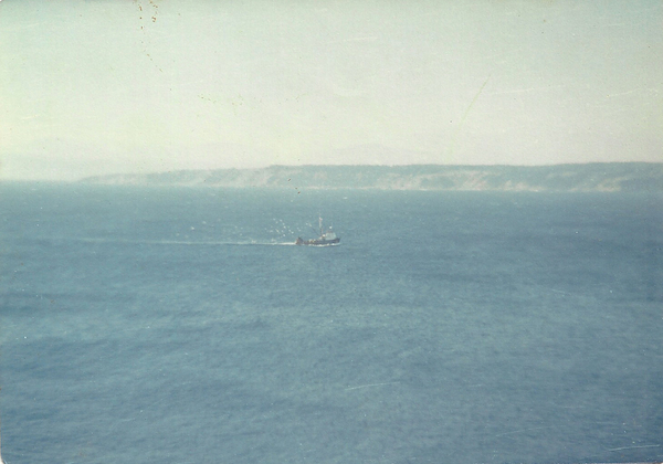 Vista de la bahía de Quintero