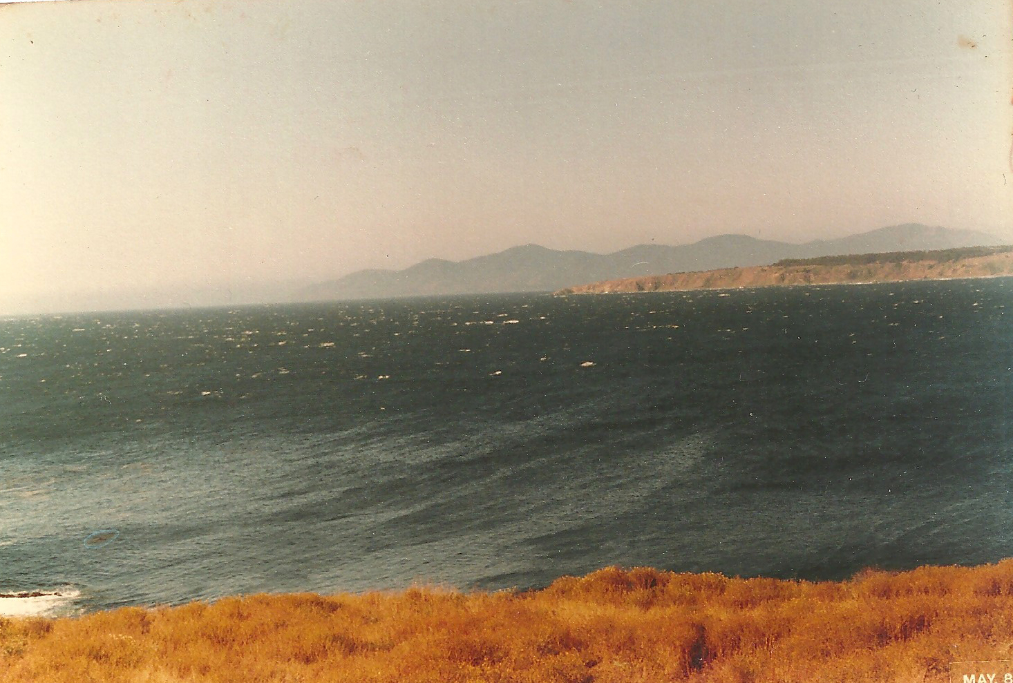 Vista de la bahía de Quintero