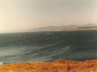 Vista de la bahía de Quintero