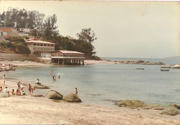 Discoteque Waikiki y playa de Quintero