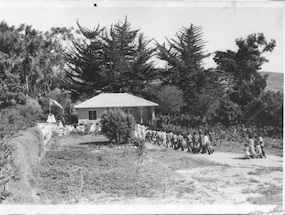 Acto en la Escuela El Tangue