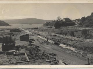 Destrucción de Corral por el maremoto de 1960