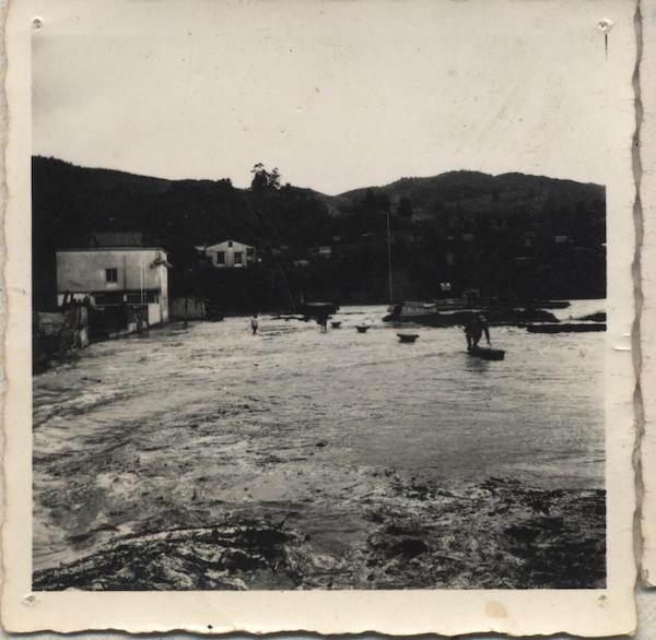 Inundación de la plaza de Corral Inundación de la plaza de Corral