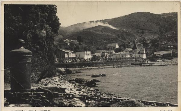 Muelle y plaza de Corral Muelle y plaza de Corral