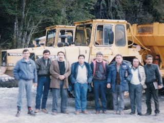 Dirigentes de trabajadores de la construcción