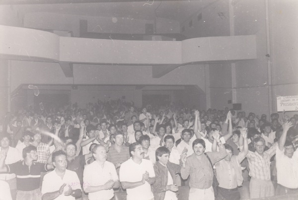 Asamblea de trabajadores de la construcción