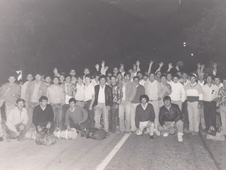 Paro de trabajadores en la central hidroeléctrica Alfalfal Paro de trabajadores en la central hidroeléctrica Alfalfal