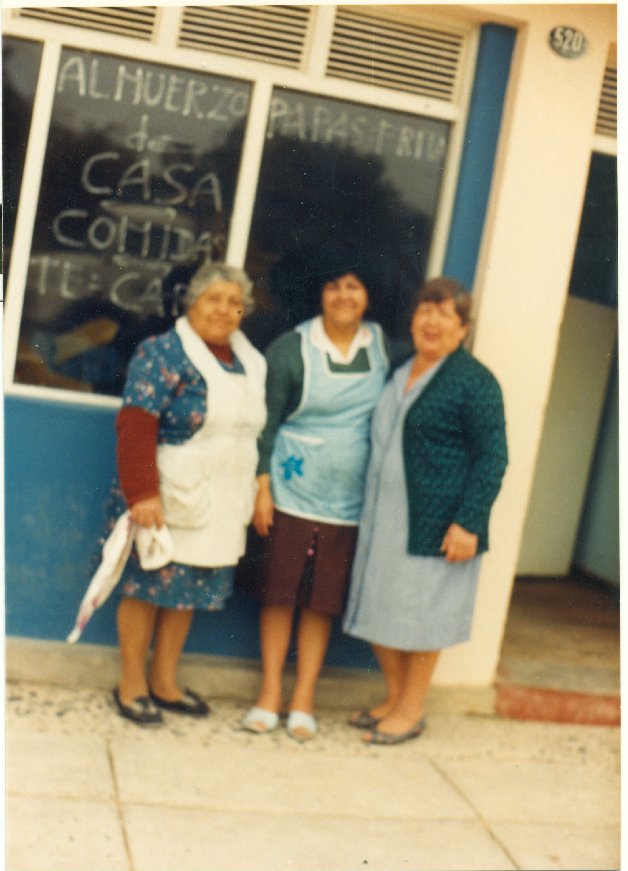 Cocineras del restaurante Costa Azul