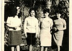 Amigas celebran fiestas patrias Amigas celebran fiestas patrias